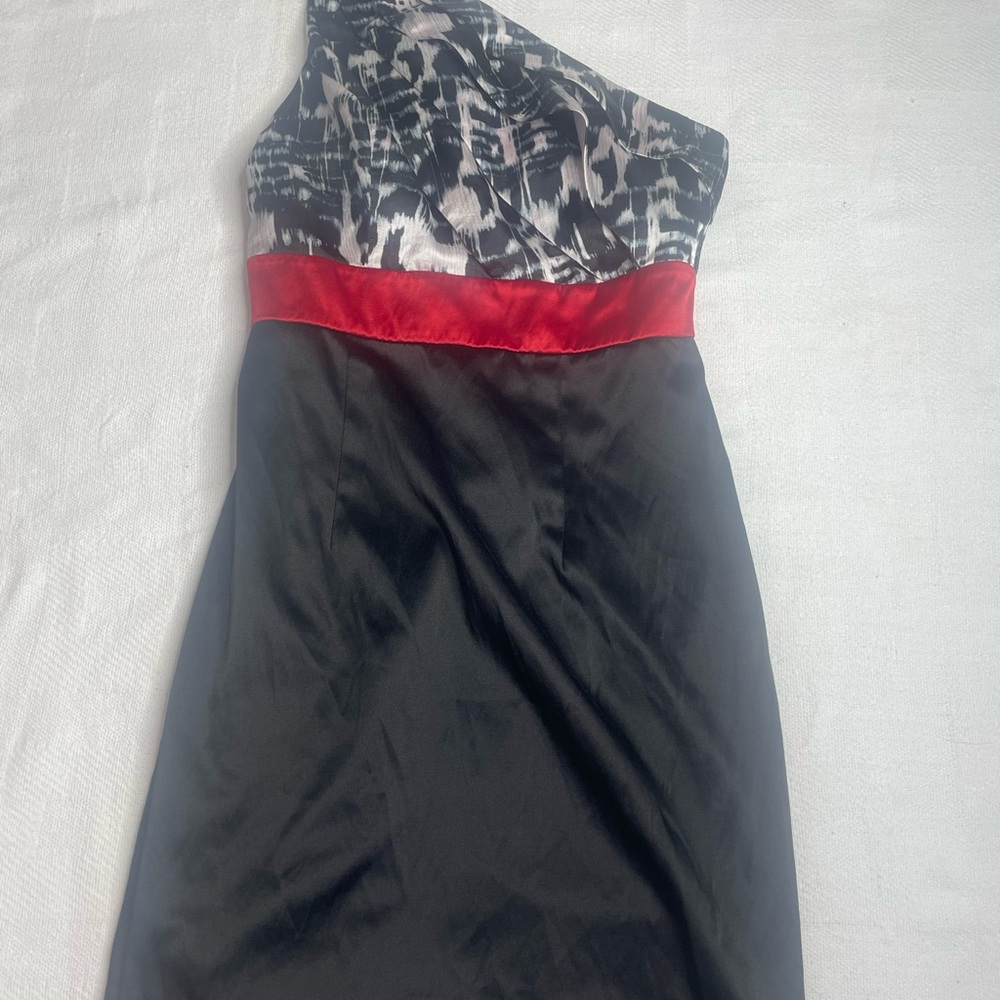 Y2K One Shoulder Prom Dress